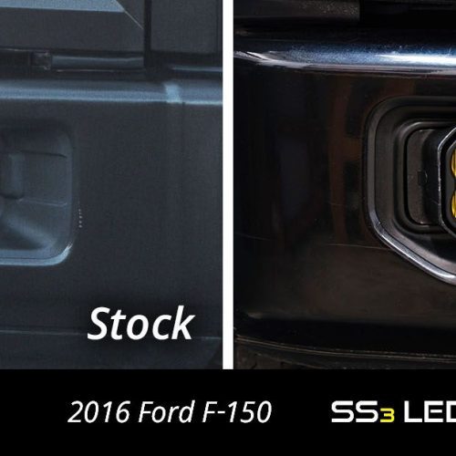 15 ford f150 ss3 led fog kit collage 3