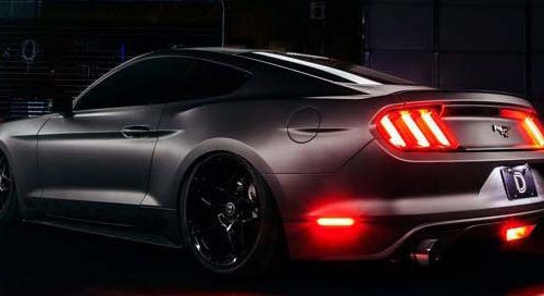 15 mustang rear sidemarker red on 4 1