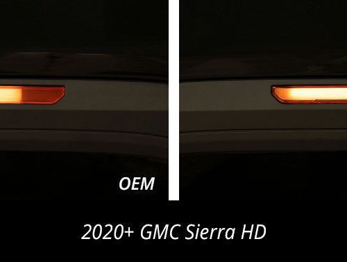 21 gmc sierra sidemarker led collage c