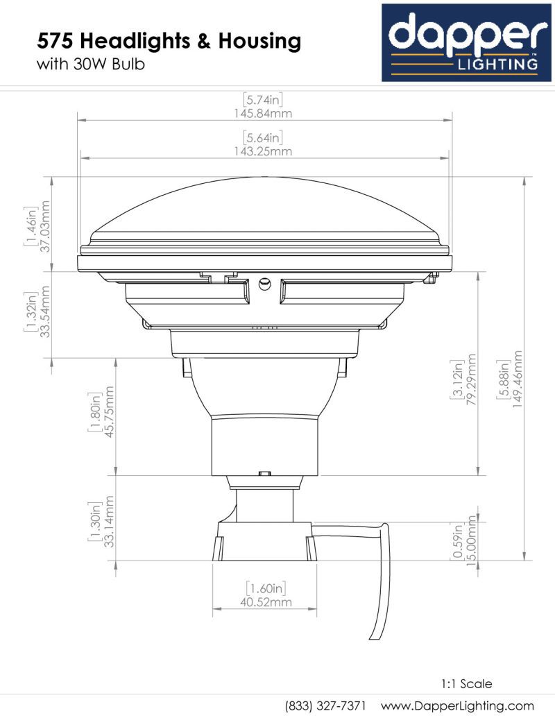 575 30W Data Specifications Sheet