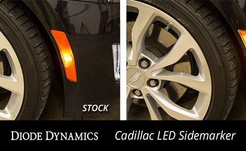 cadillac sidemarker led collage